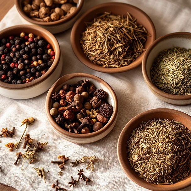 Przyprawy i składniki sezonowe